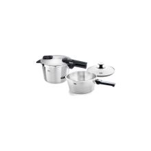 Fissler Vitaquick Premium 6+3.5L Cam Kapaklı Düdüklü Tencere