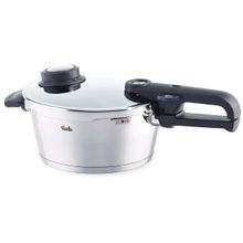 Fissler Vitavit Premium 3.5 Lt Gri Çelik Düdüklü Tencere