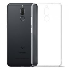 Fitcase Huawei Mate 10 Lite Kamera Korumalı Silikon Şeffaf Arka Kapak Kılıf