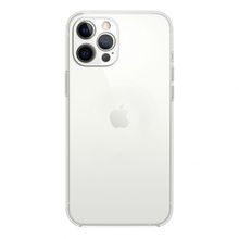 Fitcase iPhone 12 Pro Max Kamera Korumalı Silikon Şeffaf Arka Kapak Kılıf