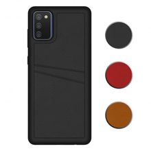 Fitcase Samsung Galaxy A02s Proda Deri Çift Kartlık Cepli Kapak Kılıf