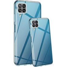 Fitcase Samsung Galaxy A22 M22 M32 Kamera Korumalı Şeffaf Silikon Cep Telefonu Kılıfı