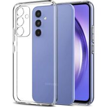 Fitcase Samsung Galaxy A54 5G Kamera Korumalı Silikon Şeffaf Kapak Kılıf