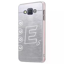 Fitcase Samsung Galaxy E5 E500 Metal TPU Füme Arka Kapak