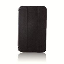 Fitcase Samsung Galaxy Tab 3 T210 7 Standlı Belk Siyah Kılıf