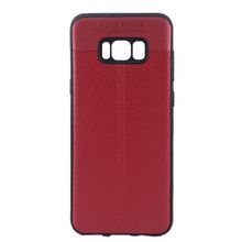 FitCase Samsung S8 Auto Focus Silikon Kırmızı Arka Kapak