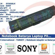 FitCell Sony VAIO VGN-FS8900P4 Uyumlu Notebook Bataryası