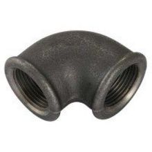 Fitings Siyah 3/4" Dirsek