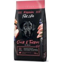 Fitmin For Life Tüm Irklar İçin 12 kg Ördek ve Hindi Etli Yetişkin Köpek Maması
