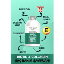 Fitness Professional Biotin Collagen 500 ml Besleyici Onarıcı Hızlı Uzama Etkili Şampuan