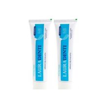 Fitoderman Lauradenti Koku Tartar Leke Hassasiyet Önleyici Beyazlatıcı Florürsüz 2x100 ml Diş Macunu