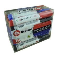 Fixpoint K-4719 24'lü Beyaz Tahta Kalemi