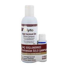 Fiyto Doğal Sarımsak Özlü 500 ml Bitkisel Şampuan + Sarımsak Özlü 75 ml Saç Bakım Serumu