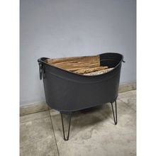 Flame Stove FS-14910 Oval Taşınabilir Odun Kovası