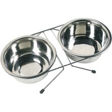 Flamingo 21 cm 1600 ml Duo Dınner İkili Mama Kabı