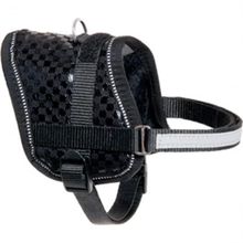 Flamingo 31-40 cm Arası Olan Köpeklere Siyah Gövdesi Küçük Köpek Göğüs Tasması