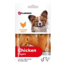 Flamingo 85 gr Tavuklu ve Pirinçli Rulo Köpek Ödül Maması