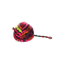 Flamingo Renkli 4x4.5x5 cm Eleine Peluş İpli Kedi Oyuncağı