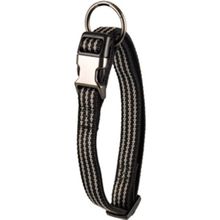 Flamingo Siyah 40-55 cm Rover Köpek Boyun Tasması