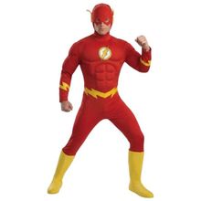 Flash Kostümü Kaslı Yetişkin