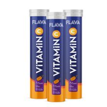 FLAVA Vitamin C 20 Efervesan Tablet