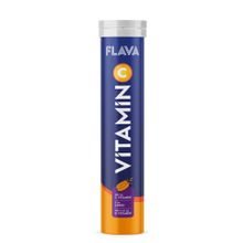 FLAVA Vitamin C Çinko 20 Efervesan Tablet