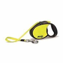Flexi 5 m Sarı [M] New Neon Otomatik Şerit Köpek Gezdirme Kayışı