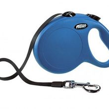 Flexi Classic Tape 5 m Mavi Otomatik Köpek Gezdirme Tasması