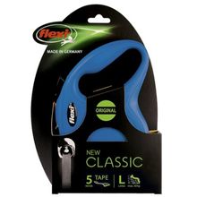 Flexi New Classic Mavi XS Otomatik Şerit Köpek Gezdirme Tasması