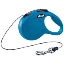 Flexi New Classic XSmall 3 mt Mavi Şerit Köpek Tasması