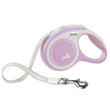Flexi New Comfort Rose M 5 mt Şerit Otomatik Gezdirme Tasması