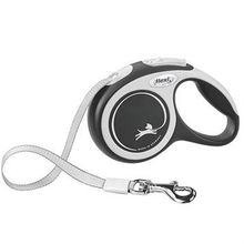 Flexi New Comfort Small Siyah 5 mt Şerit Otomatik Gezdirme