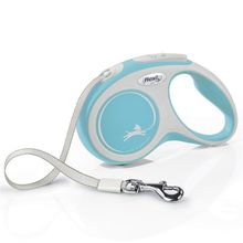 Flexi Xsmall Açık Mavi 3 mt New Comfort Şerit Otomatik Köpek Gezdirme Tasması
