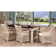 Flexy Roza Rio 100 X 200 147 Masalı Bahçe Mobilyası Takımı