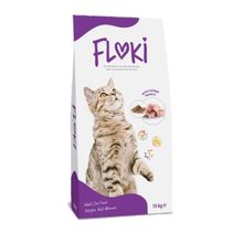 Floki Tavuk Eti İçeren 15 kg Kedi Maması