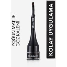 Flormar 001 Gel Black Gün Boyu Kalıcı Profesyonel Jel Eyeliner