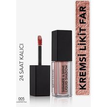 Flormar 005 Diamond Pink Shimmer ve Shine Metalik Efektli Likit Göz Farı