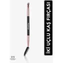 Flormar 015 Brow Brush&Groomer Ergonomik Uçlu 2'si 1 Arada Kaş Fırçası