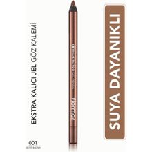 Flormar Extreme Tattoo Gel Pencil 001 Glitzy Brown Göz Kalemi