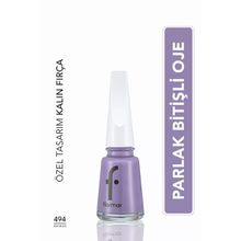 Flormar Nail Enamel 494 Ash Blue Klasik Parlak Bitişli Yüksek Pigmentli Oje