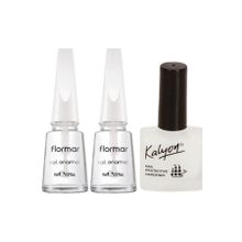 Flormar Nail Enamel No:301 Şeffaf Oje
