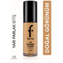 Flormar No:110 Golden Beige 30 ml Pürüzsüz Orta Kapatıcılıkta Fondöten