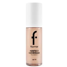 Flormar Perfect Coverage 105 Porcelain Ivory Yoğun Kapatıcı Su Bazlı Fondöten