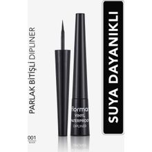 Flormar Siyah 001 Suya Dayanıklı Mat Dipliner
