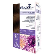 Flowertint 6.0 Koyu Sarışın Colorazione In Crema Saç Boyama Kiti