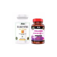 Flx Collagen Peptides Tip 1-3 Fish Collagen 90 Tablet + Collagen Hydrolyzed Tip 1-2-3 60 Tablet