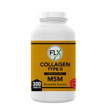 Flx Collagen Tip II Hyaluronic Acid MSM Boswellia Serrata 300 Tablet