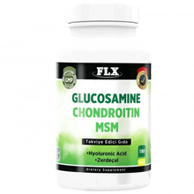 Flx Glucosamine Chondroitin MSM Hyaluronic Acid 180 Tablet