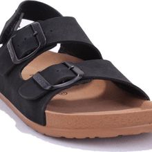 Fly Soft S961 Siyah Ortopedik Günlük Erkek Çocuk Spor Sandalet