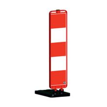 FM Trafik 120x27x48 cm Katlanır Uyarı Levhalı Bariyer